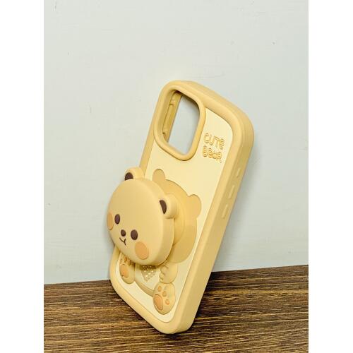 cute-cartoon-iphone-16-pro-max-cases-3d-bear-tom-jerry-labubu-silicone-covers